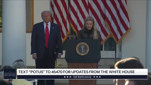 President Trump Participates in a Medal of Freedom Ceremony for Charlie Kirk