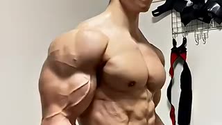 Shocking: SLEEPER BUILD 🥶 BODYBUILDER AURA 💀 GYM WORKOUT #bodybuilder #shortsvir