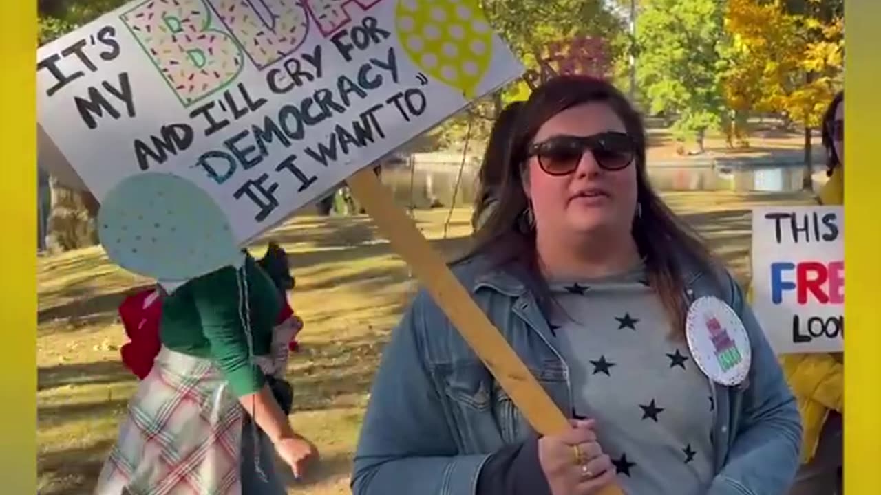 PURE EVIL: Mother who showed up to protest yesterday said her birthday wish