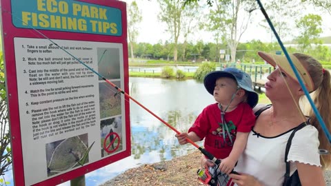 Gold Coast’s Best Kept Secret? 🎣 Eco Park Fishing World! |
