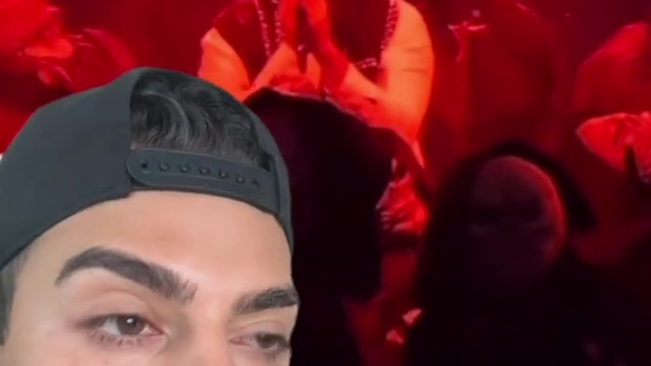 Always Satanic Imagery when it comes to him