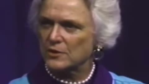 Barbara Bush - What is a Woman?