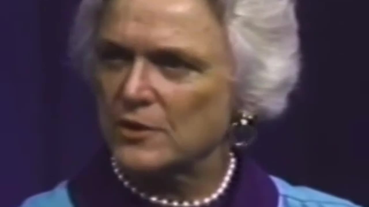 Barbara Bush - What is a Woman?