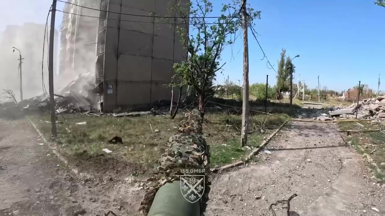 🇺🇦 Leopard 2A4 tank battalion of the 155th Separate Mechanized Brigade fired