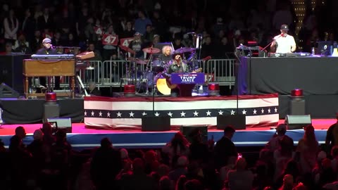 Donald Trump holds victory rally in Washington DC ahead of presidential inauguration
