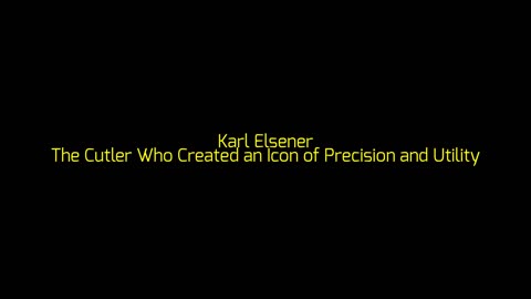 Karl Elsener: The Cutler Who Created an Icon of Precision and Utility