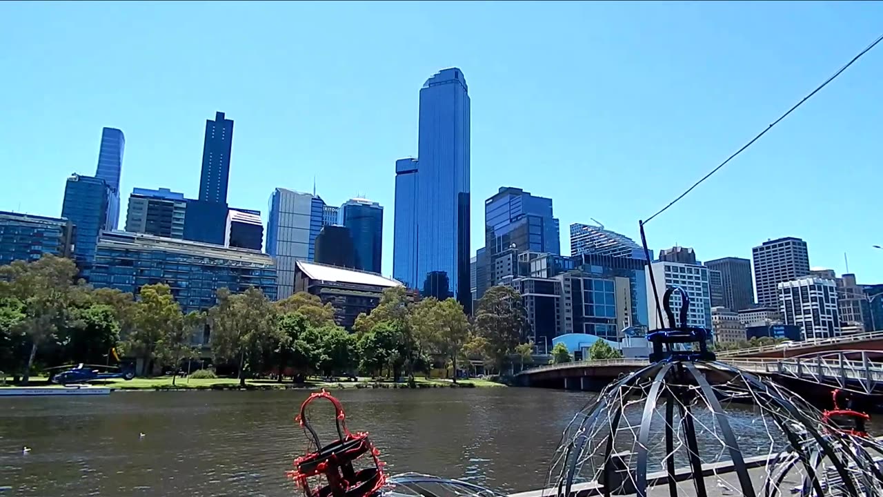 Melbourne around Christmas time