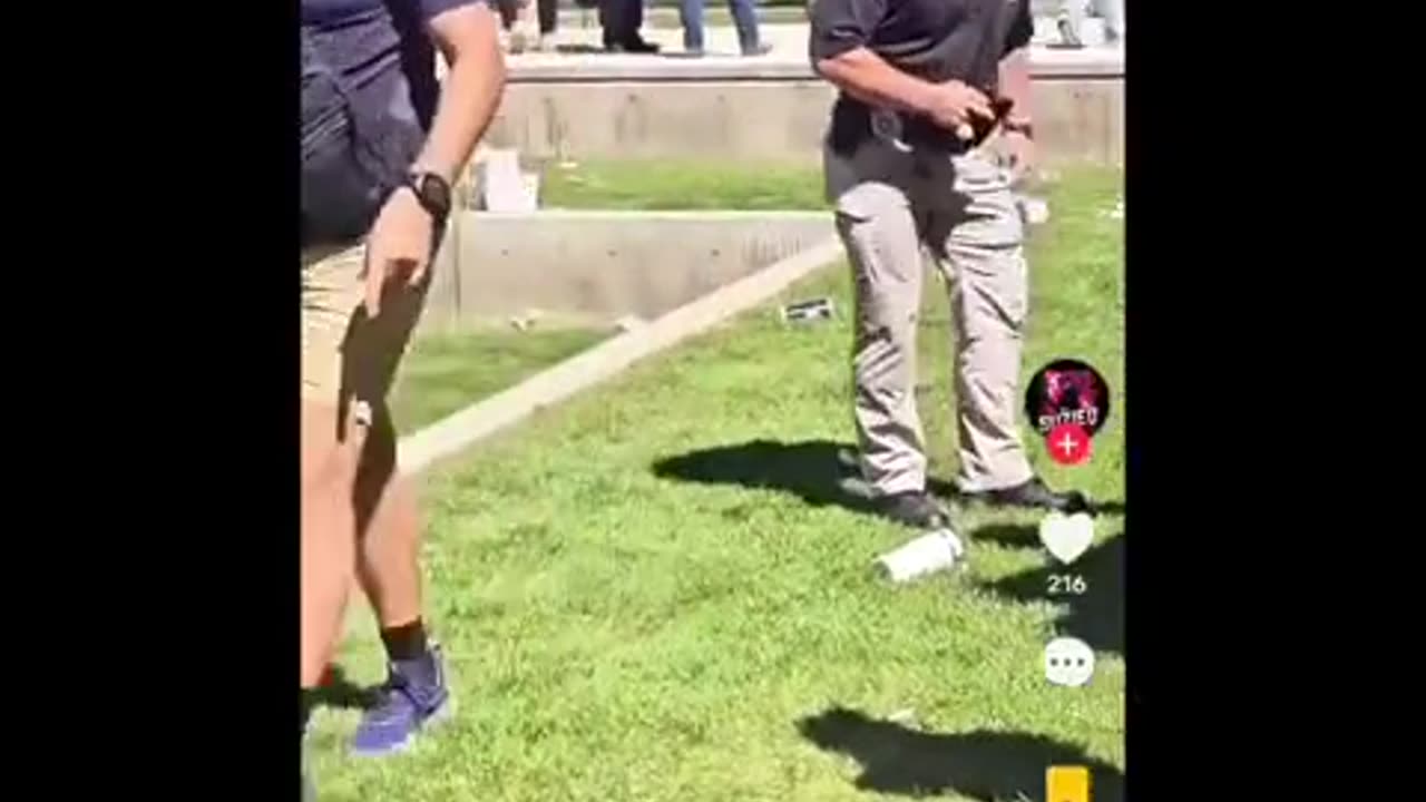 9 minutes after the Kirk shooting, DISCOVERED A HAND GUN with a holster at the scene just afterward!