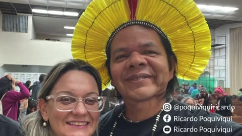 Brazil: Ricardo leader of CONPLEI with Indigenous peoples