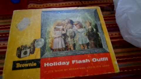 Brownie camera, quite an old one!