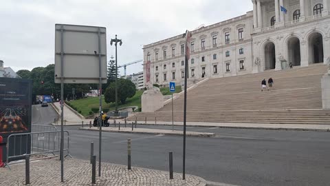 The São Bento Palace,The seat of the Assembly of the Republic, The Parliament of Portugal. Located in the Estrela district of Lisbon