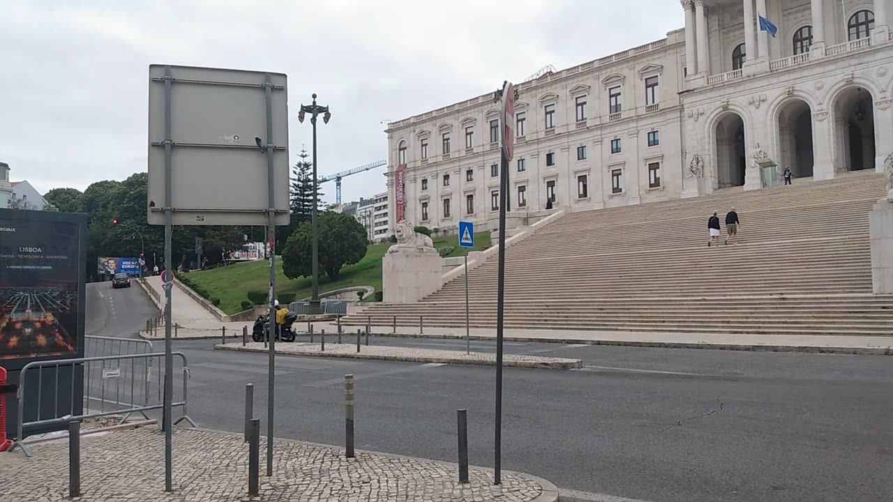 The São Bento Palace,The seat of the Assembly of the Republic, The Parliament of Portugal. Located in the Estrela district of Lisbon