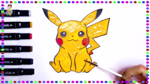 Fun Pokémon Painting for Kids | Easy Step-by-Step Tutorial!