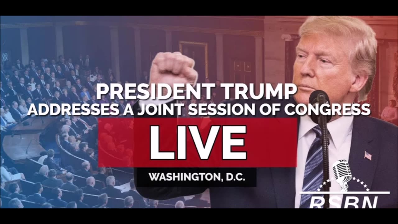 LIVE: President Trump Addresses a Joint Session of Congress - 3/4/25