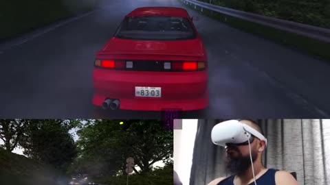 Learning to Drift in Assetto Corsa VR – Nissan Silvias (S13, S14, S15) Downhill!