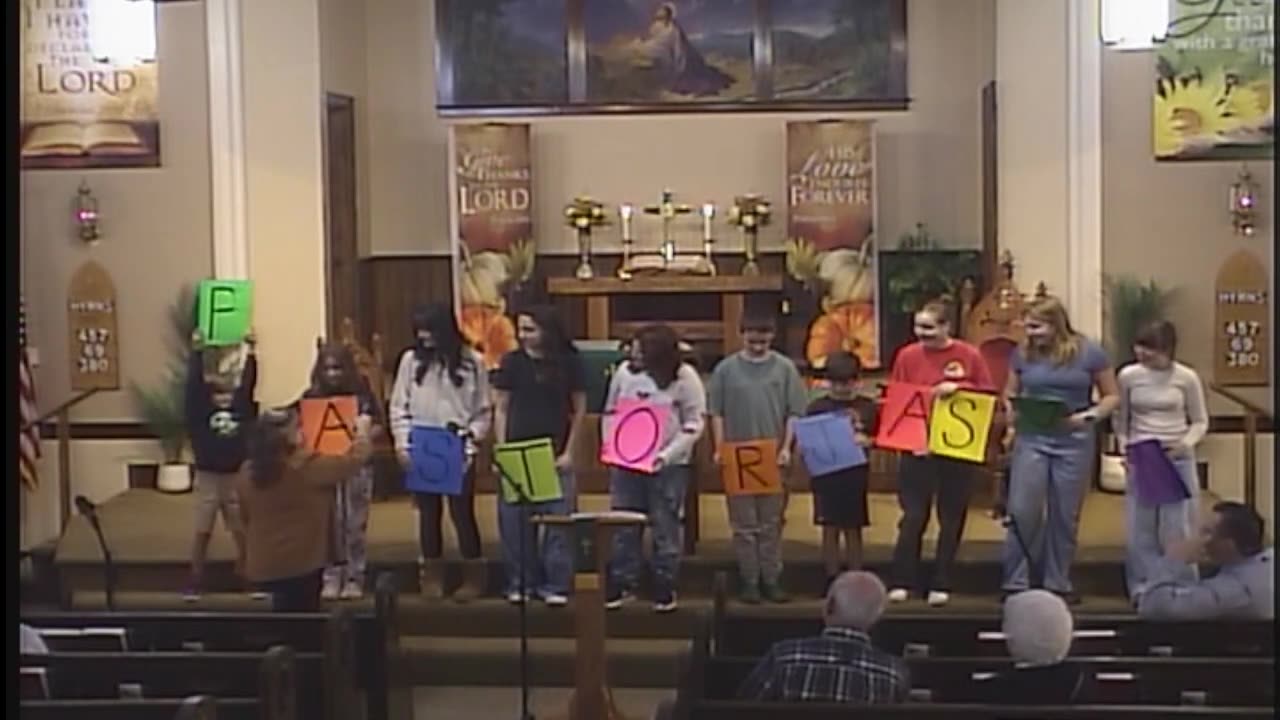 Sunday Worship Service at Center Bethel