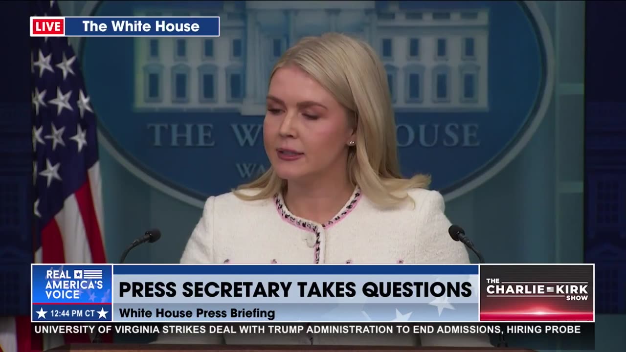 PRESS SEC. ADDRESSES BINANCE FOUNDER PARDON