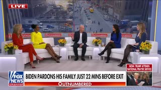 Hosts rip Biden for pardoning family MINUTES before leaving office