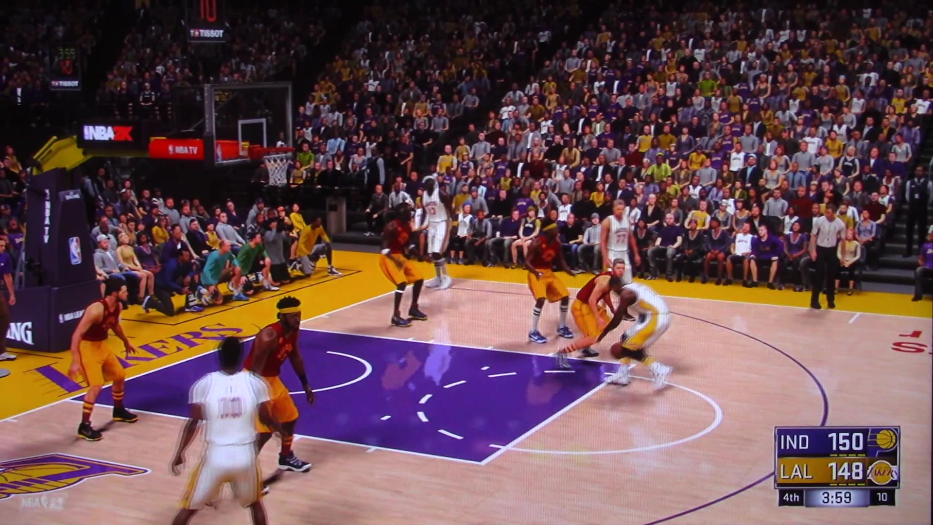 NBA2K: Indiana Pacers vs Los Angeles Lakers (Overtime-Buzzer Beater)