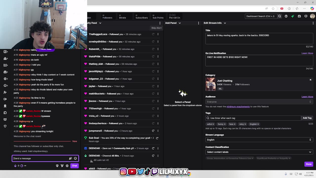 irley moring sparks. back to the bacics. !DISCORD