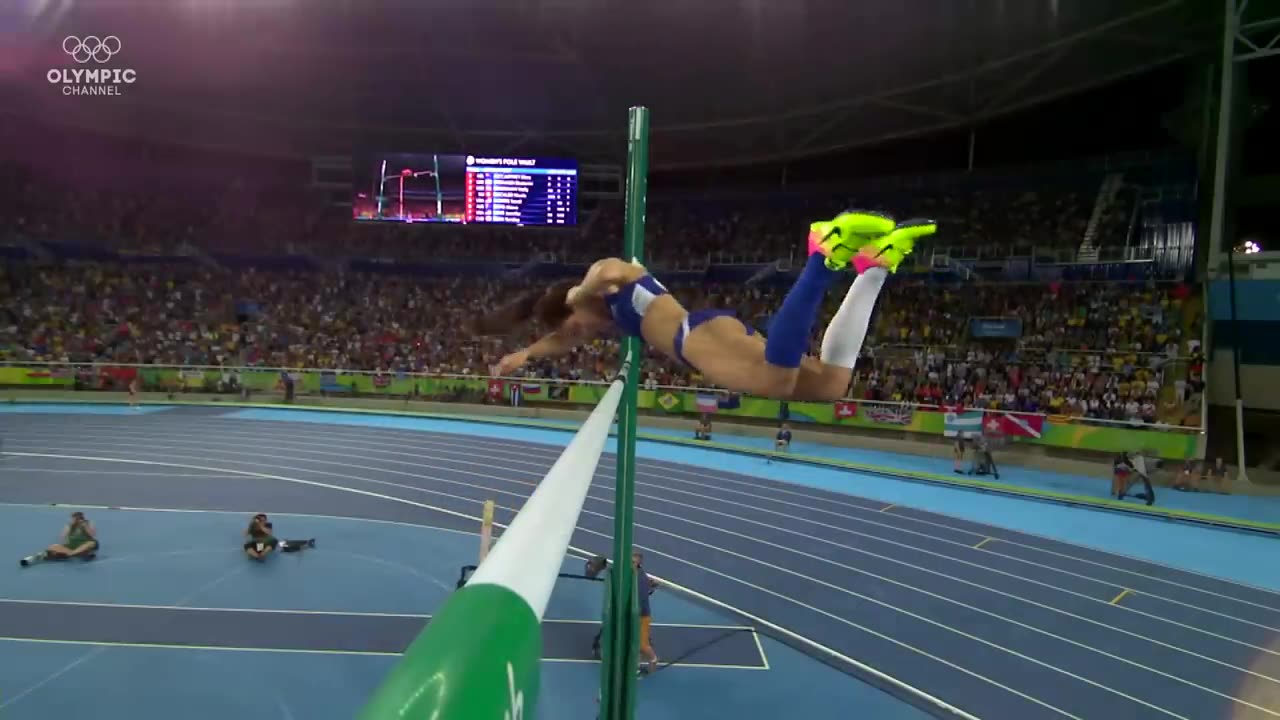 Top 10 Highest Women's Pole Vault at the Olympics | Top Moments