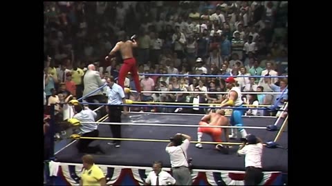 Sting vs Great Muta American Bash 89