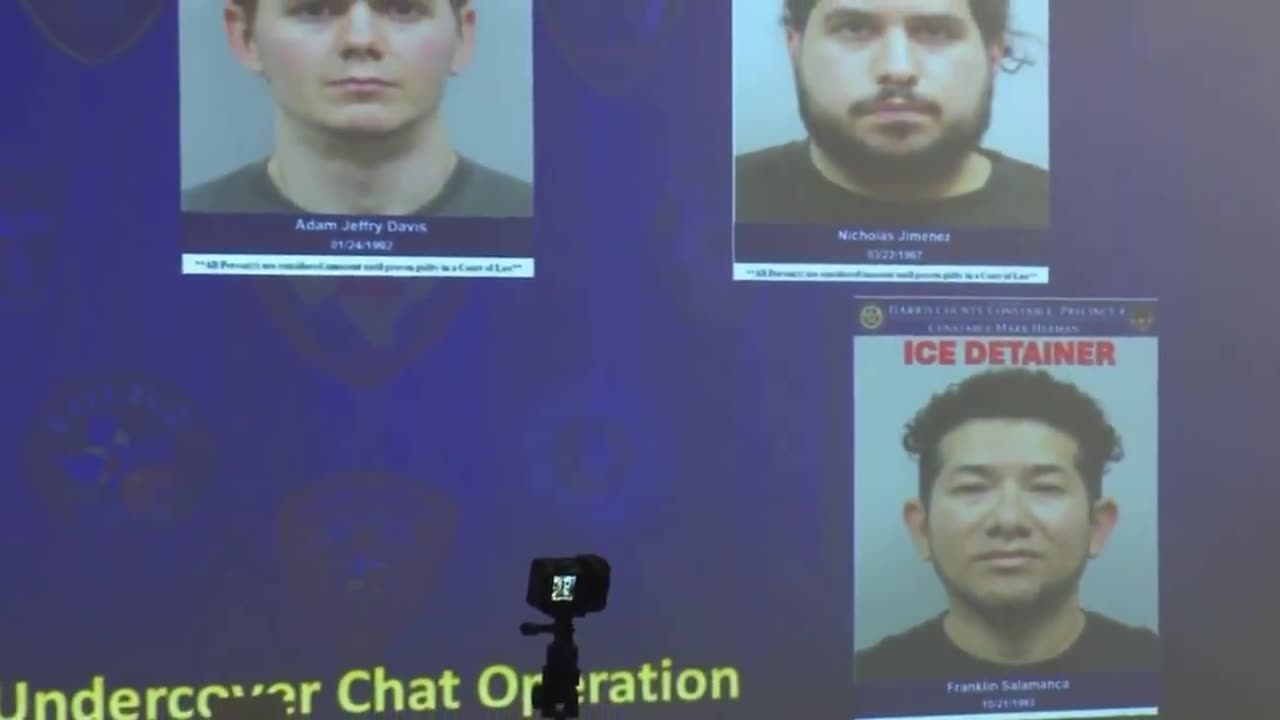 🚨The Harris County Police just held a news conference after they conducted