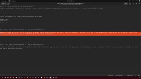 217_what is a linux distrobution software repository?