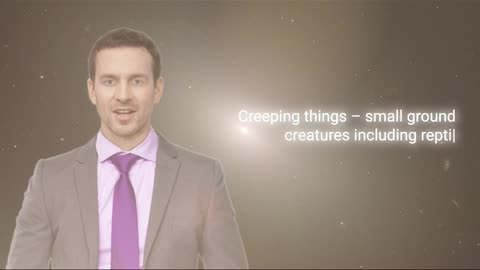 God Commands the Earth to Produce Living Creatures #godspeaks #godiseternal #godlight