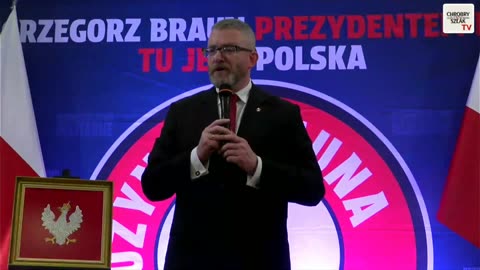 Grzegorz Braun w Gdyni