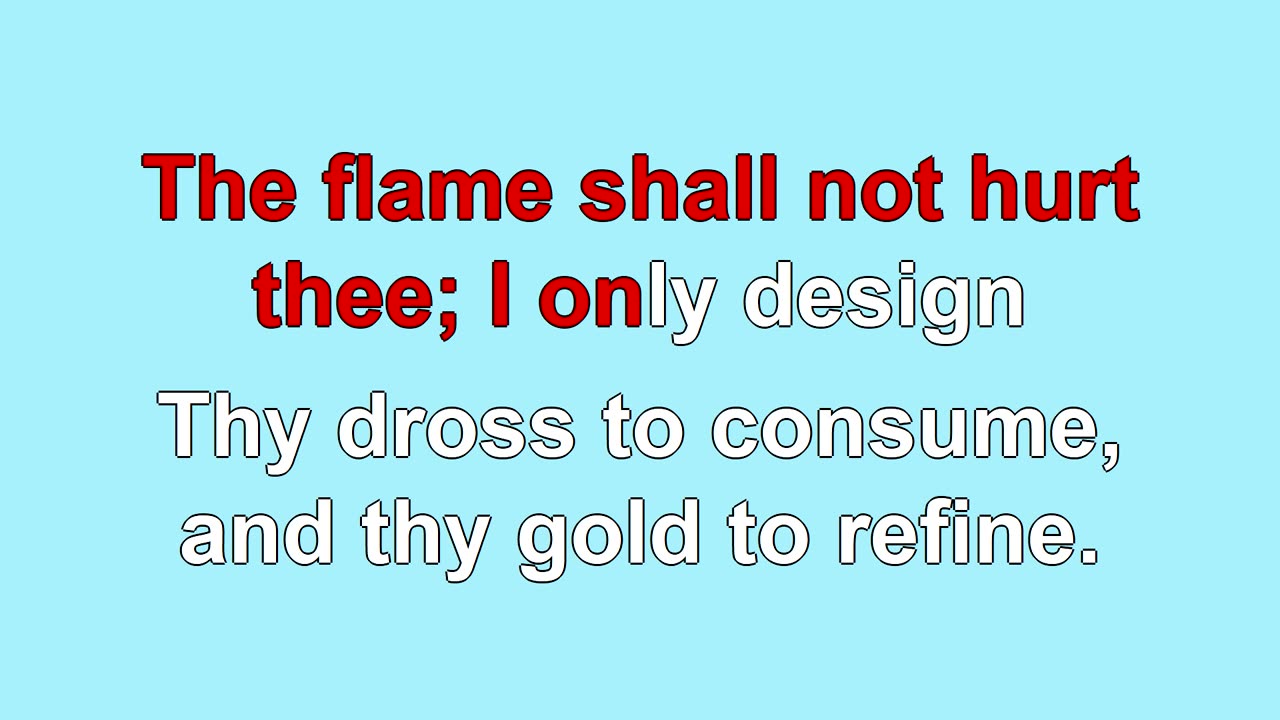 How Firm a Foundation V1-7