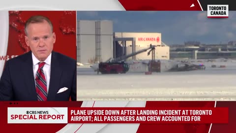 Delta plane crashes while landing at Toronto airport, FAA says | full coverage