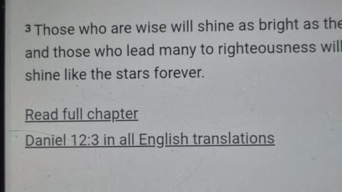 YOUR BIBLE VERSE FOR TODAY