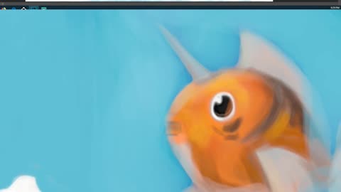 Digital Art - Cartoon Fish
