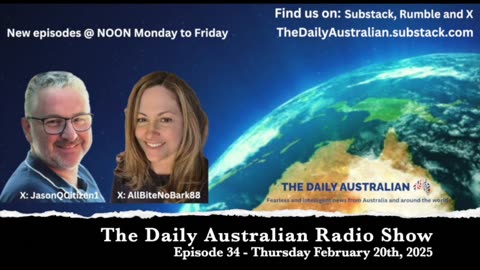 The Daily Australian Radio Show Ep 34