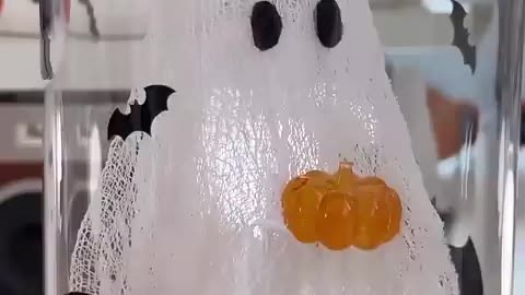 Trending: DIY Viral Cheesecloth Ghost 👻 | Cute Halloween Decor