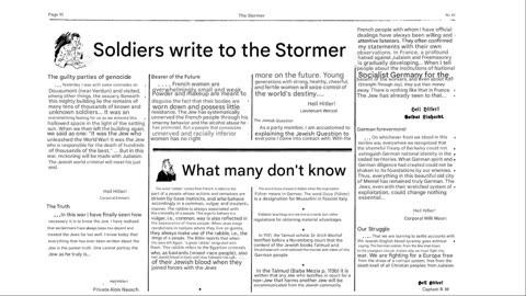 October 1940 Der Sturmer Soldier stories