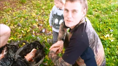 Jump shooting ducks with the kids
