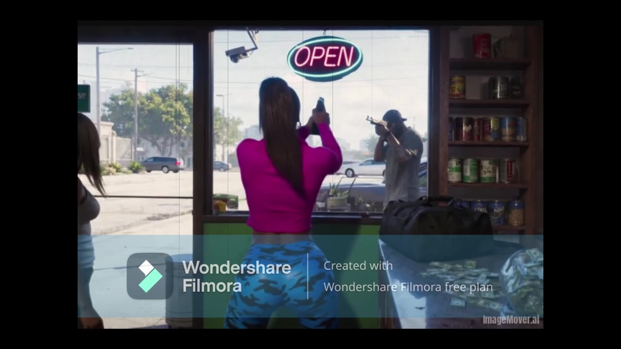 GTA 6 Lucia shootout in store Ai