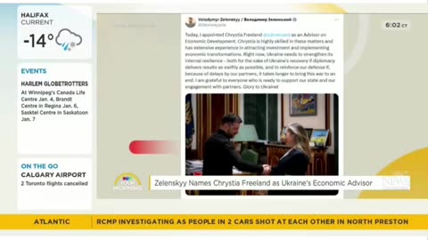 Chrystia Freeland Now the Economic Advisor for Ukraine