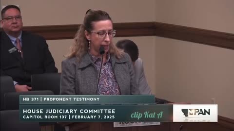 Dr. Christine Drivdahl-Smith gave an incredible testimony before the Montana