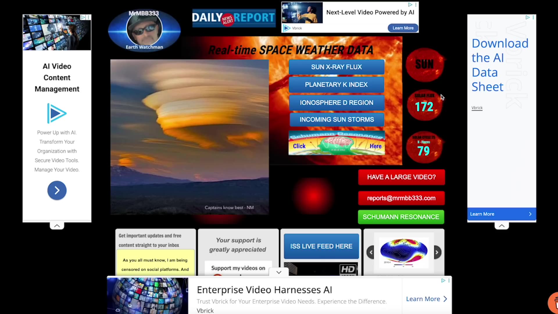 Witness Froze with Fear once it was STRUCK by lightning! *SEE IT?*