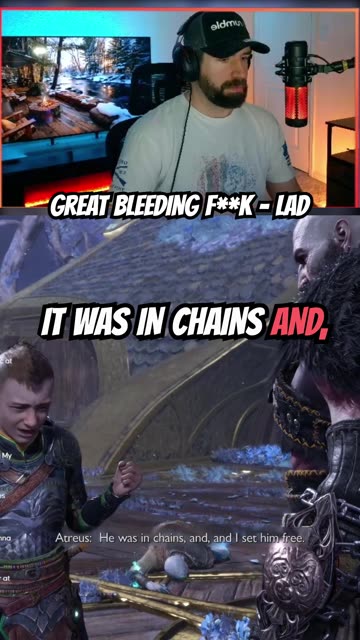 God of War Mimir is TOO Funny!