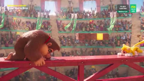 [Clip] Super Mario Bros: La Película | Mario Vence a Donkey Kong | Latina Televisión (Perú 🇵🇪)