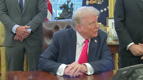 President Trump signs a series of Executive Orders 2/25/25