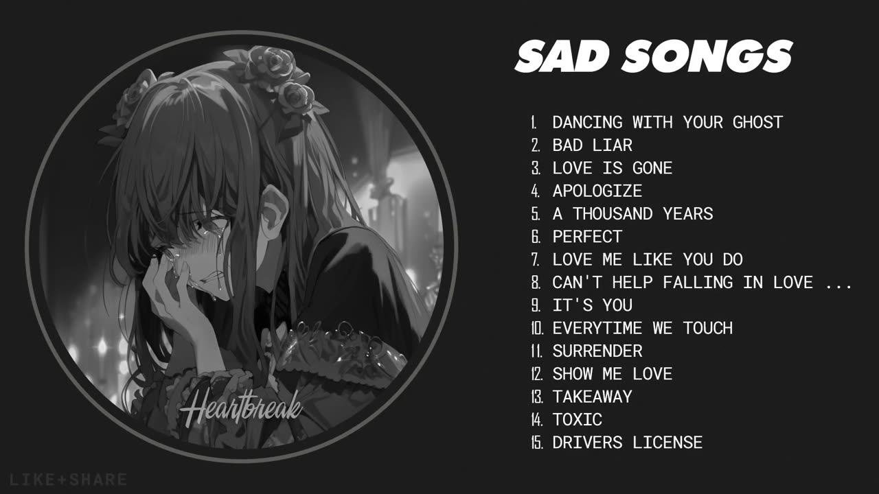 Dancing With Your Ghost ... - slow version of popular songs - songs to listen to when your sad