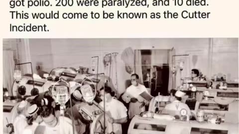 The Polio Vaccine (can you see the patterns?)