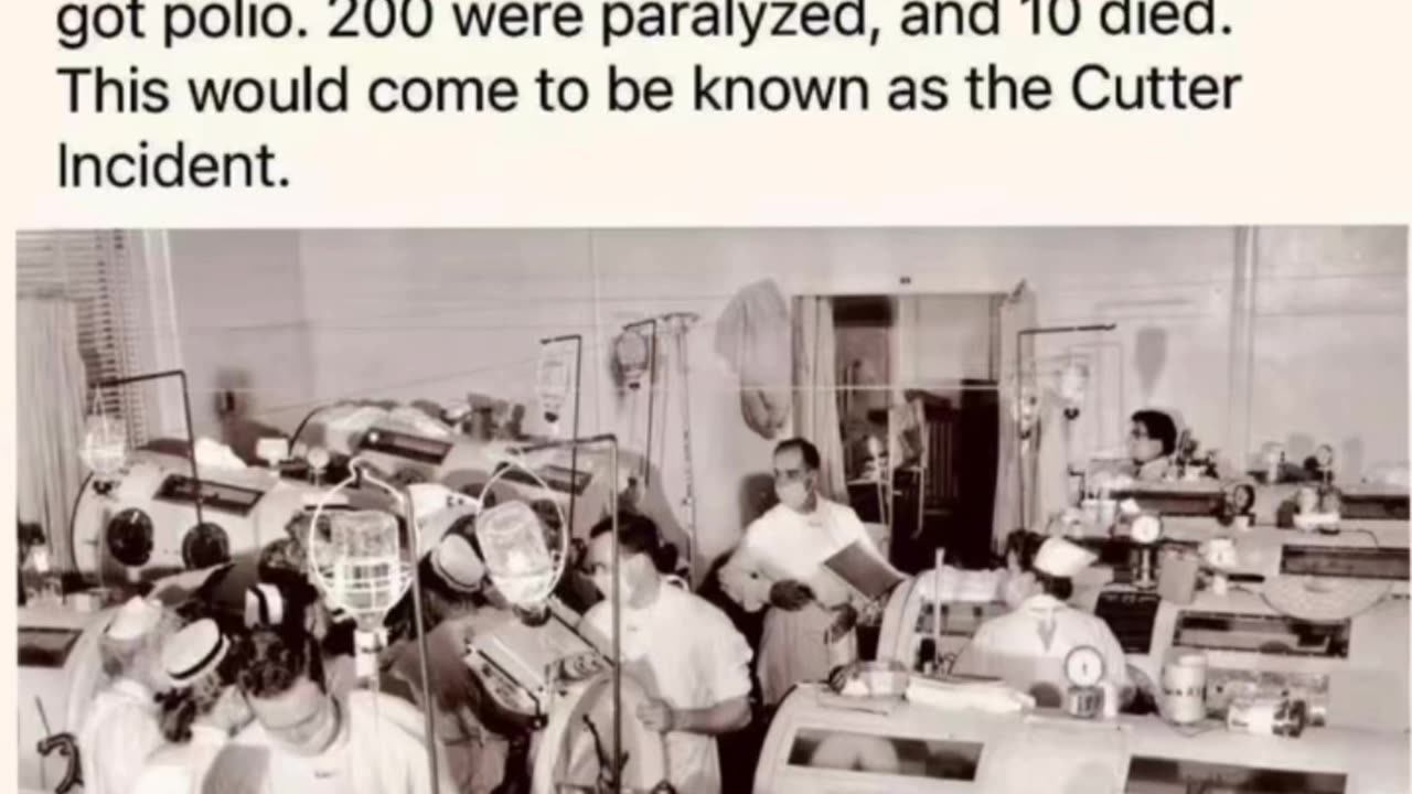 The Polio Vaccine (can you see the patterns?)