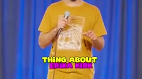 COMEDIAN CONNECTS THE DOTS ON ERICA KIRK