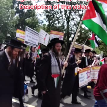 Protest against Netanyahu/Trump in Washington DC.